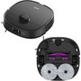 Eureka J15 Pro Ultra Robot Aspirateur 16 200 Pa, Eau Chaude 75°C, FlexiMop, Noir