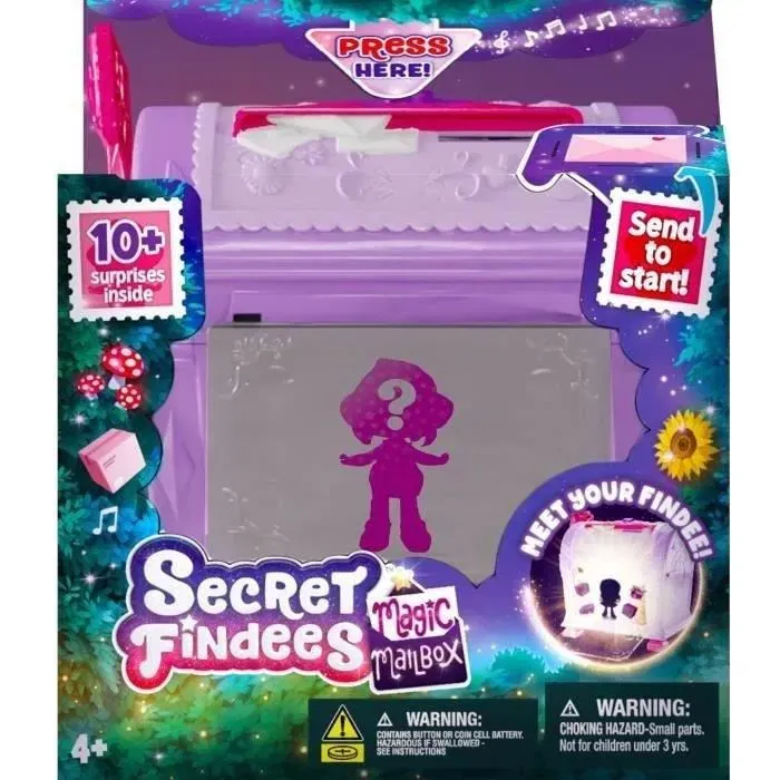 Goliath Jouet Secret Findees Magic Mailbox - Boîte aux lettres magique violette - Monde enchanté pour enfants à partir de 4 ans Goliath Jouet Secret Findees Magic Mailbox - Boîte aux lettres magique violette - Monde enchanté pour enfants à partir de 4 ans
