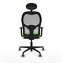 Chaise de Bureau avec Appui-tête Jorquera Piqueras y Crespo 1D036G1 Pistache