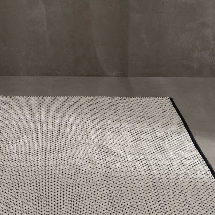BigBuy Home Tapis Blanc Noir 160 x 230 x 1 cm BigBuy Home Tapis Blanc Noir 160 x 230 x 1 cm
