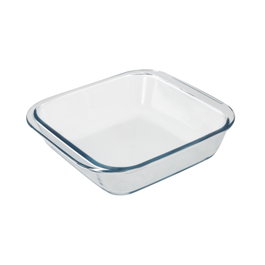 ORYX Plat à four carré en verre borosilicate 1,1 L