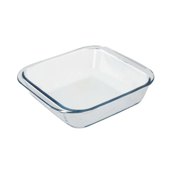 ORYX Plat à four carré en verre borosilicate 1,1 L ORYX Plat à four carré en verre borosilicate 1,1 L