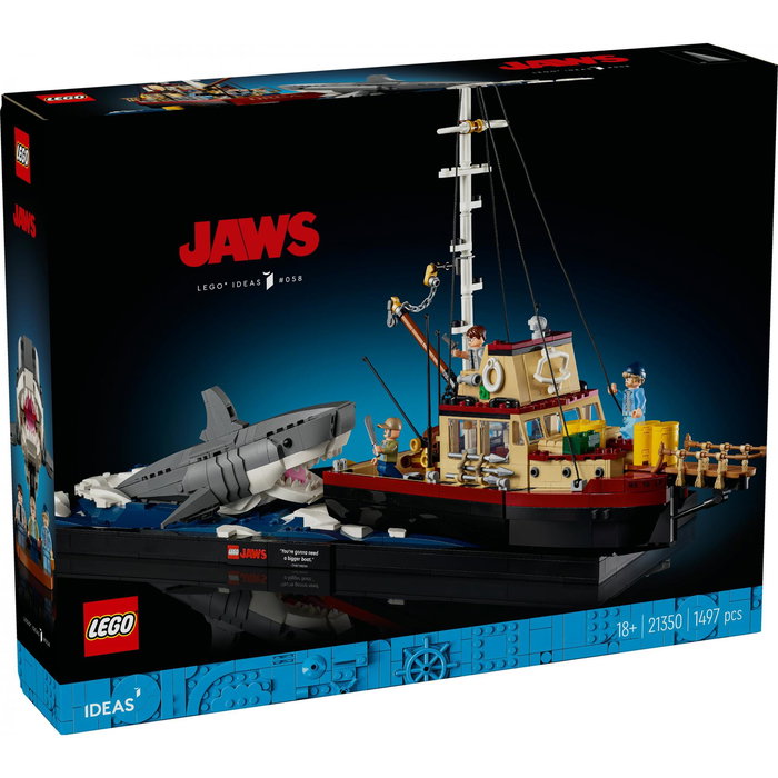 Lego Ideas 21350 - Set de Construction Le Grand Requin Blanc Lego Ideas 21350 - Set de Construction Le Grand Requin Blanc