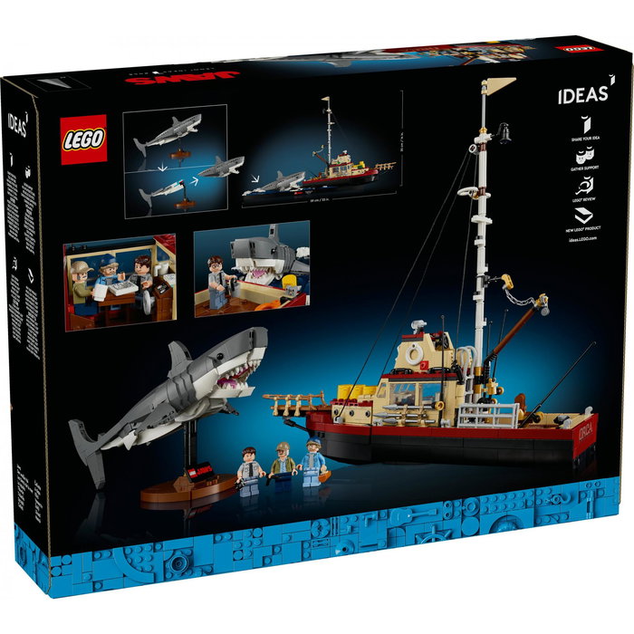 Lego Ideas 21350 - Set de Construction Le Grand Requin Blanc Lego Ideas 21350 - Set de Construction Le Grand Requin Blanc