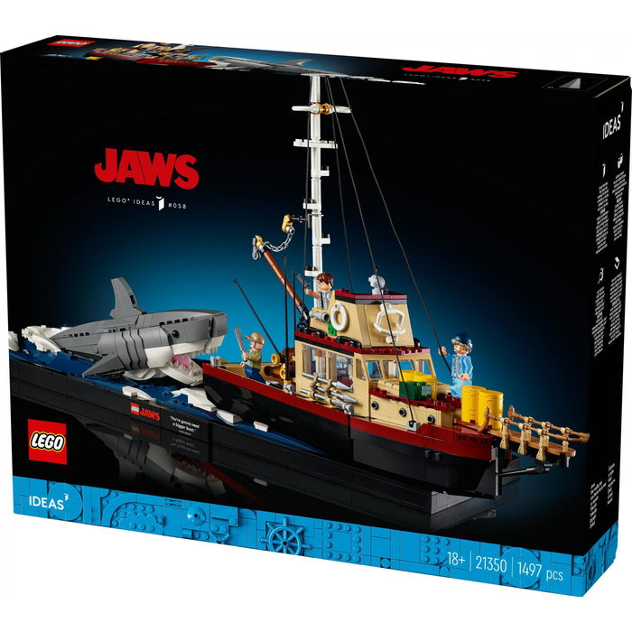 Lego Ideas 21350 - Set de Construction Le Grand Requin Blanc Lego Ideas 21350 - Set de Construction Le Grand Requin Blanc