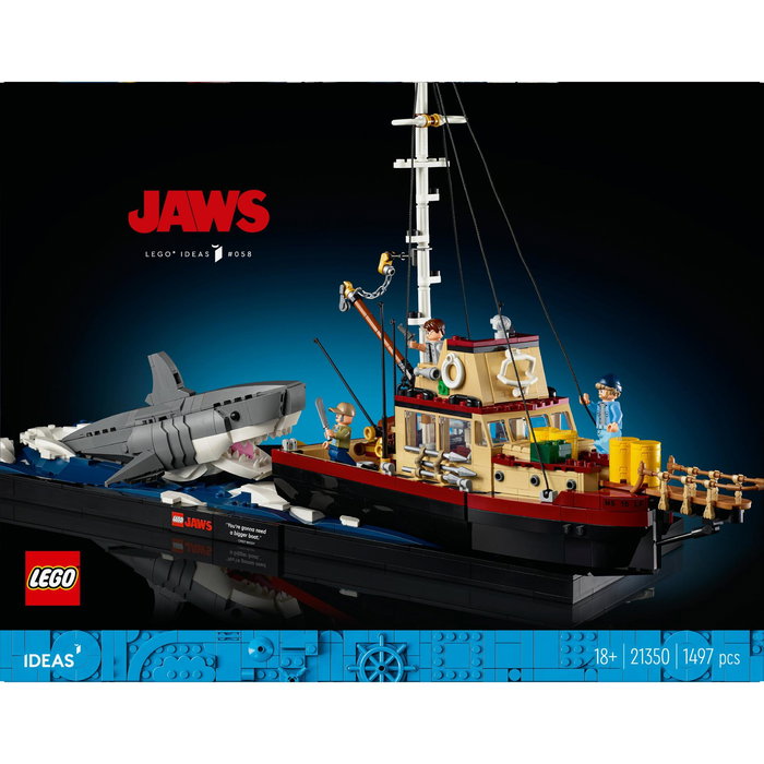 Lego Ideas 21350 - Set de Construction Le Grand Requin Blanc Lego Ideas 21350 - Set de Construction Le Grand Requin Blanc