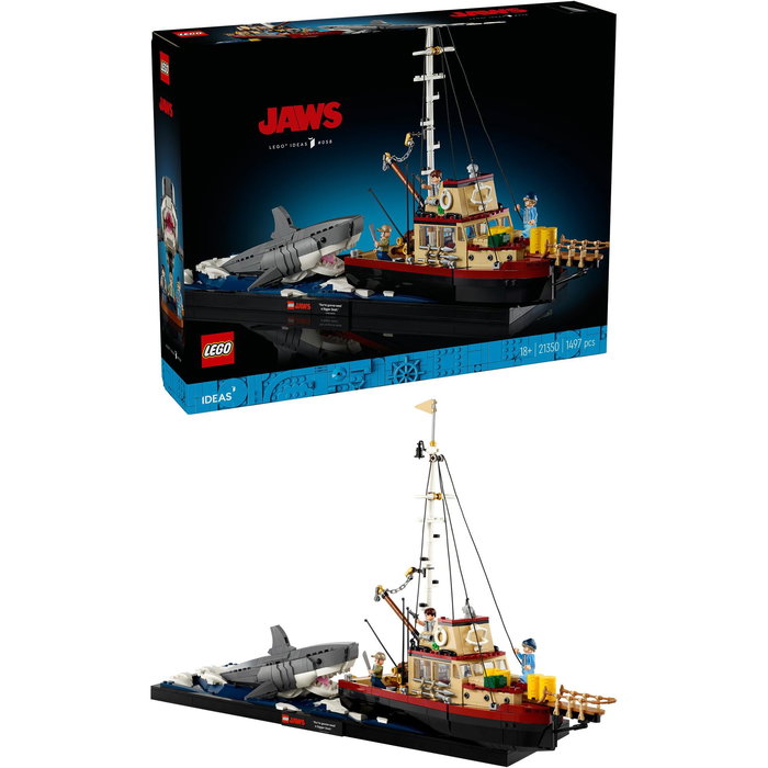 Lego Ideas 21350 - Set de Construction Le Grand Requin Blanc Lego Ideas 21350 - Set de Construction Le Grand Requin Blanc