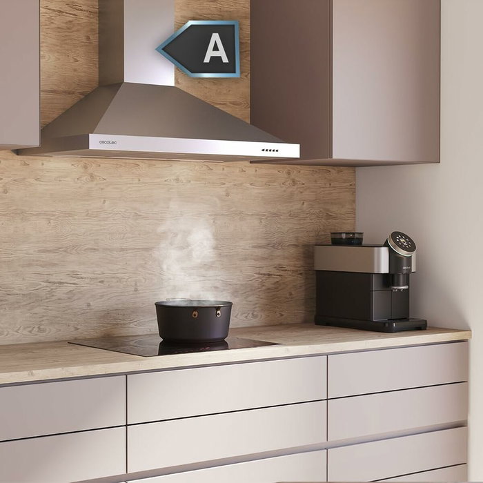 Hotte standard Cecotec Bolero Flux PM 906500 Inox A