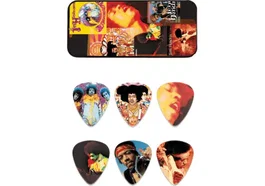 Dunlop Boîte de 6 médiators Hendrix Montage Heavy