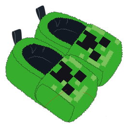 Heroes Inc Minecraft chaussons S-M