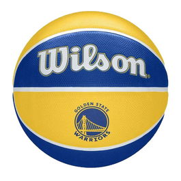 Ballon de basket Wilson NBA Team Tribute Warriors Bleu 7 Caoutchouc (Taille 7)