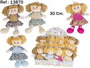 Beatriz - Poupée Daniela avec 4 tenues colorées - Produit multilingue (espagnol, français, anglais, portugais) - 30 cm