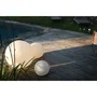 Boule solaire Luna Medium - Boule décorative extérieure avec éclairage solaire et couleurs changeantes - Décoration de jardin