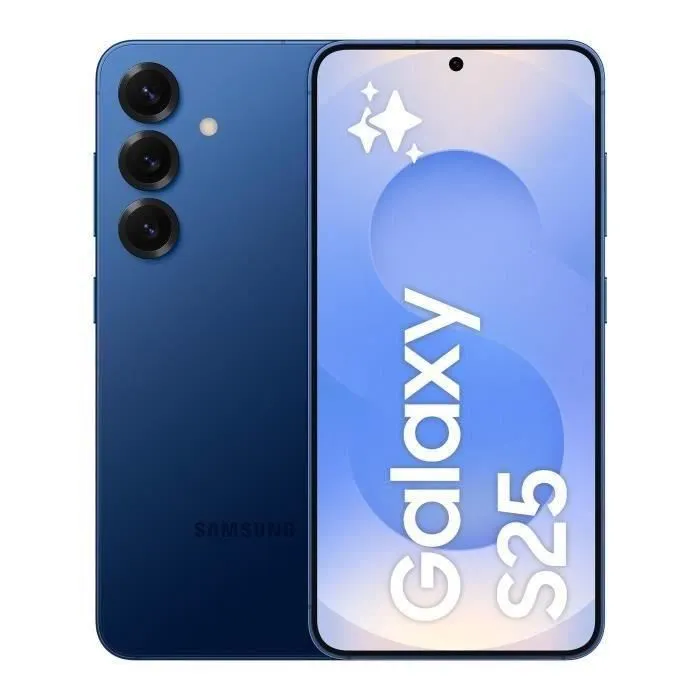 Samsung Galaxy S25 AI Smartphone 128 Go Bleu Nuit Samsung Galaxy S25 AI Smartphone 128 Go Bleu Nuit
