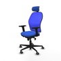 Piqueras y Crespo Chaise de Bureau 2D036G2 Bleu