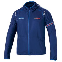 Sparco Veste Coupe-Vent Martini-R Taille L Bleu S02405MRBM3L