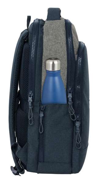 Safta Kappa Sac à dos portable 15,6" pour tablette avec chargeur USB, couleur Dark Navy, 29 x 44 x 15 cm