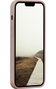 dbramante1928 Coque de Protection Écologique pour iPhone 14 Pro Max - Rose Sable - 100% Recyclée, Transparente, Compatible Charge Sans Fil