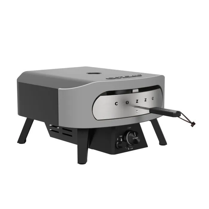 Cozze Four à Pizza Gaz 13" CLASSIC, 6 KW, Pierre à Pizza, jusqu'à 450°C, Thermomètre, Dimensions 50 x 50 x 29.5 cm Cozze Four à Pizza Gaz 13" CLASSIC, 6 KW, Pierre à Pizza, jusqu'à 450°C, Thermomètre, Dimensions 50 x 50 x 29.5 cm
