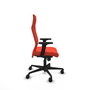 Piqueras Y Crespo Fauteuil Albacete, Mécanisme Synchrone, Orange foncé