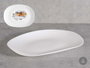 Vivalto Bandeja Opal Rectangular 31 cm – Blanc (Set de 24)