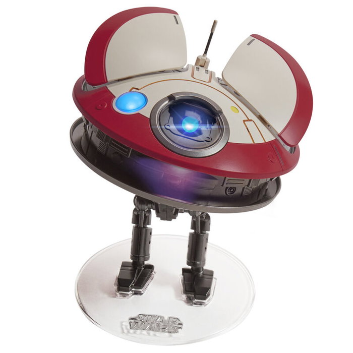 HASBRO Star Wars L0-LA59 Obi-Wan Kenobi - Figurine animatronique de 15 cm avec lumières, sons et mouvements