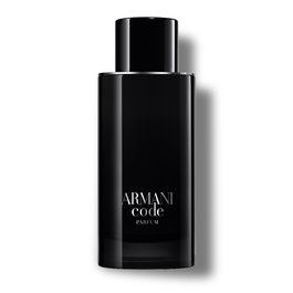 Giorgio Armani Code Parfum pour Homme - Eau de Parfum 125 ml - Flacon Noir Rechargeable