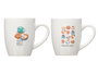 Vessia Tasse Porcelaine Coffee House Assortis 350 ml 12,4x10x8,3 cm (Set de 27)