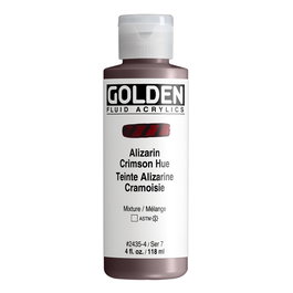 Golden Peinture acrylique fluide Alizarine Crimson 118 ml