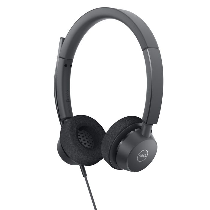 Dell WH3022 Casque audio stéréo filaire avec certificat Microsoft Teams et commandes d'appel intégrées