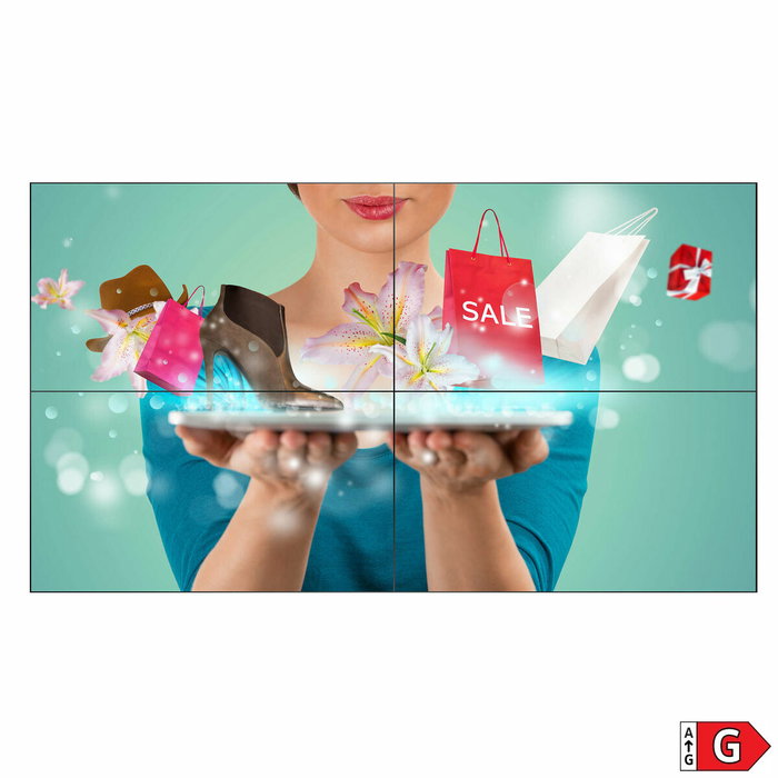 Moniteur Videowall Philips X-Line Videowa Full HD 55"