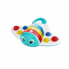 BABY EINSTEIN Ocean Explorers Stingray Pop - Jouet musical d'éveil en silicone
