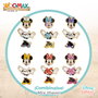 WOOMAX Puzzle en bois Minnie Disney 19 pièces pour enfants dès 2 ans - 12,5 x 14 cm