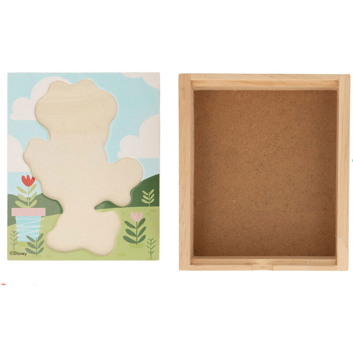 WOOMAX Puzzle en bois Minnie Disney 19 pièces pour enfants dès 2 ans - 12,5 x 14 cm WOOMAX Puzzle en bois Minnie Disney 19 pièces pour enfants dès 2 ans - 12,5 x 14 cm