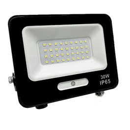 GILMA Projecteur LED IP65 30 W Noir 6500 K