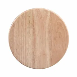 Livoo Plateau à Fromage Pivotant en Hévéa avec 4 Ustensiles - MEN28