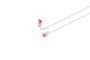Lanview Câble patch CAT6A U/FTP 7,5m Blanc Flex-Angle LSZH