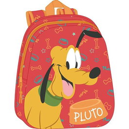 Safta - Sac à dos 3D Pluto pour enfant 3 ans, 27 cm * 33 cm * 10 cm