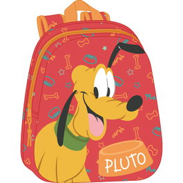 Safta Sac à dos enfant 3D Disney Pluto Orange