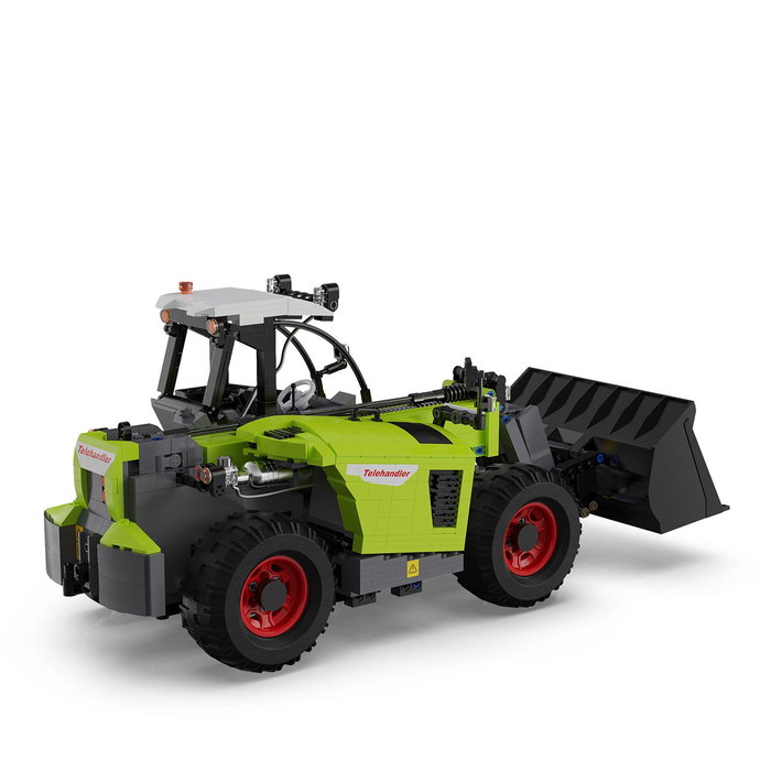 CADA Master - Excavateur RC Multifonction 1469 Pièces - Télécommande avec Lumières et Détails Intérieurs/Extérieurs - +8 Ans