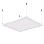 Panel LED Superslim 12W 1000Lm 4200K 30x30cm Ultra-fin Aluminium Gris [HO-PAN30030012W-W]