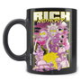 SD TOYS Tasse à café en céramique motif Retro Poster Rick and Morty - Capacité 330ml