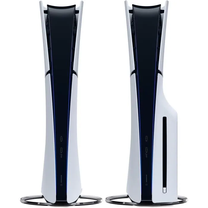 Sony Console PlayStation 5 (PS5) - Socle Vertical en Acier Compatible Modèles CFI-1000 et CFI-2000 - Support Officiel pour Position Verticale