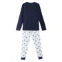 Cerdá Pyjama Long Coupe Droite en Jersey Simple pour 12 Ans - Bleu - Taille 12 Ans