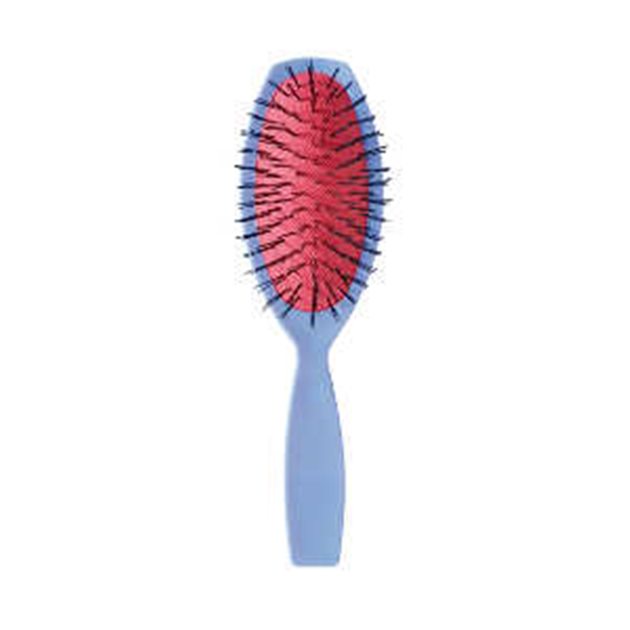 Bifull Pinceau de maquillage ovalé Colors Bleu - Poils en nylon Bifull Pinceau de maquillage ovalé Colors Bleu - Poils en nylon