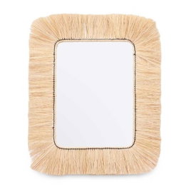 GIFTDECOR Miroir rectangulaire simple marron