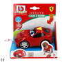 BURAGO Voiture-jouet Ferrari pour enfant avec lumière et son - Jouet à pousser pour +12 mois (15x9x18cm)