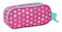 Safta Portatodo Double Minnie Mouse, Boîte de Rangement 3D pour Enfants, 21 x 8 x 6 cm, Dès 3 Ans