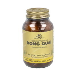 Solgar Dong Quai 100 capsules – Complément alimentaire à base de racine d'Angelica Sinensis