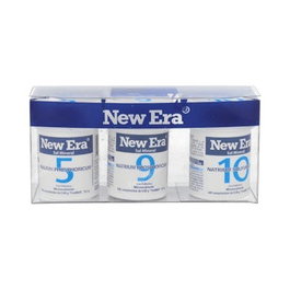 New Era Schussler Trio Detox Sels 5+9+10 - Complément Alimentaire pour Régime, Métabolisme des Graisses, Élimination des Liquides